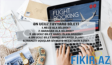 Onlayn aviabilet almaq üçün az bilinən ucuz yollar-Fikir.az