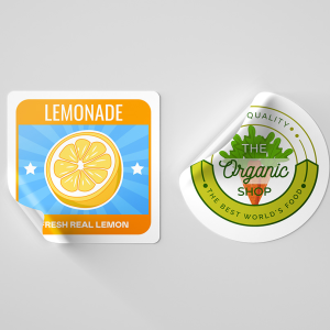 5 x 5 sm ölçüsündə stiker çapı sifarişi - fikir reklam - 050 879 91 11