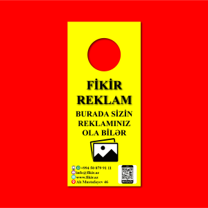 Asılqan Flayer Çapı Sifarişi 3 - Fikir Reklam - 050 879 91 11