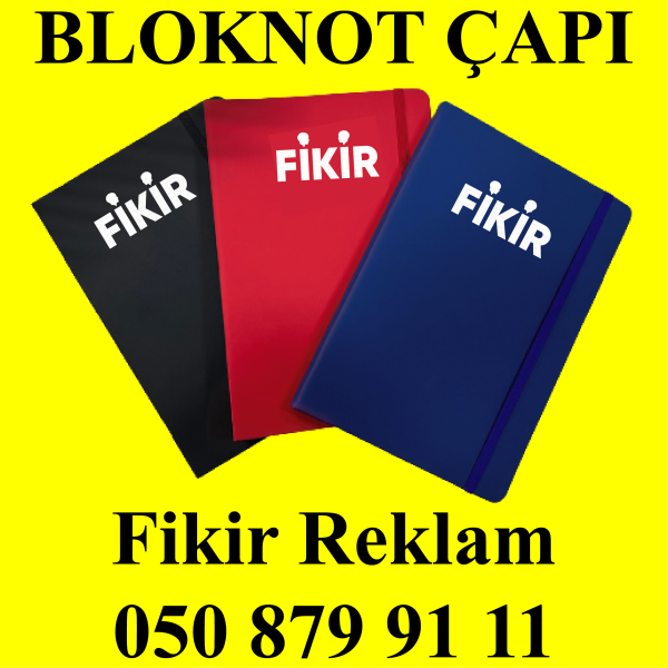 Bloknot Çapı Sifarişi - Fikir Reklam - 050 879 91 11