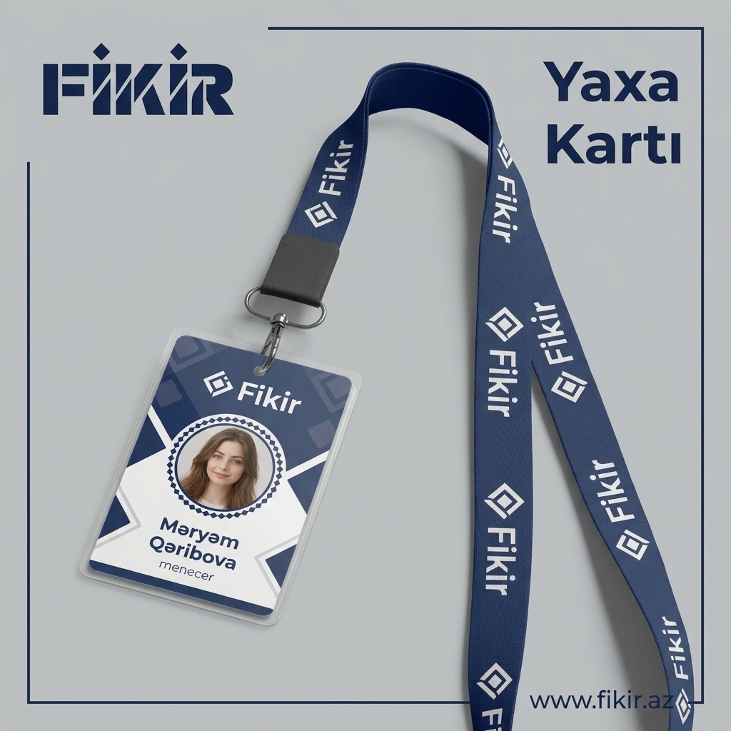 ipli Yaxa Kartı Hazırlanması - Fikir Reklam - 050 879 91 11 - www.fikir.az