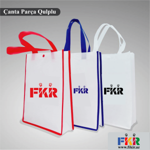 Çanta Parça Qulplu üzərinə Logo Çapı Sifarişi - Fikir Reklam - 050 879 91 11 - www.fikir.az