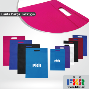 Çanta Parça Təxviyyə üzərində Logo Çapı - Fikir Reklam - 050 879 91 11 - www.fikir.az