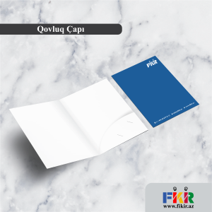 Qovluq üzərində Logo Çapı Sifarişi Hazırlanması Xidməti - Fikir Reklam - 050 879 91 11 - www.fikir.az