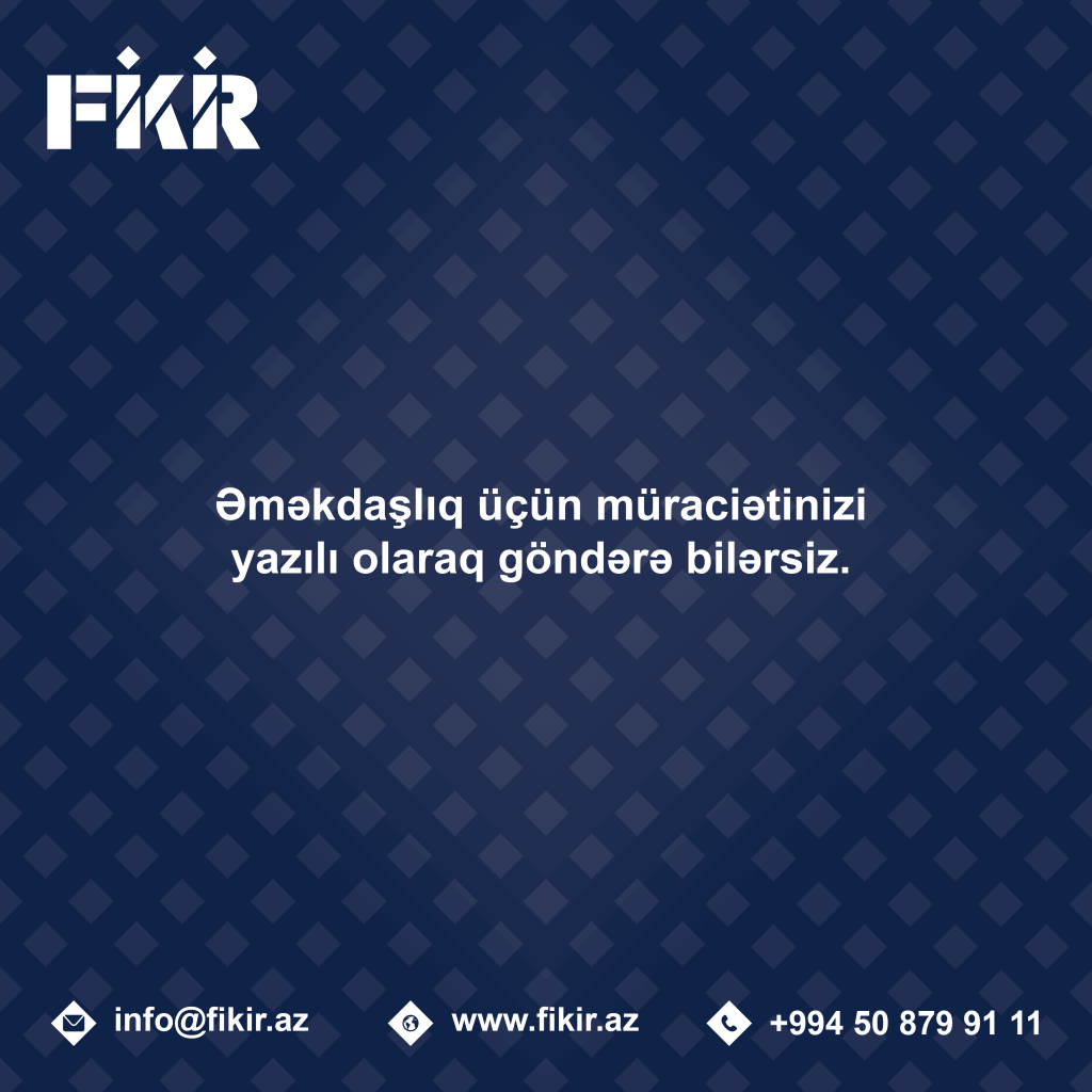 Əməkdaşlıq - www.fikir.az